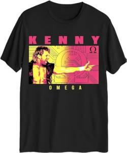 AEW Kenny Omega Retro Mens and Womens Short Sleeve T-T-Shirts Hemden(Medium) von ThicC