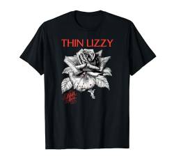 Thin Lizzy – Black Rose Album Tracklist T-Shirt von Thin Lizzy Official