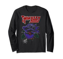 Thin Lizzy – Black Rose Color Langarmshirt von Thin Lizzy Official