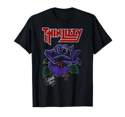Thin Lizzy – Black Rose Color T-Shirt von Thin Lizzy Official