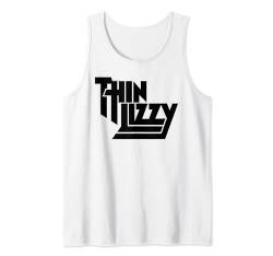 Thin Lizzy – Black Stacked Logo Tank Top von Thin Lizzy Official
