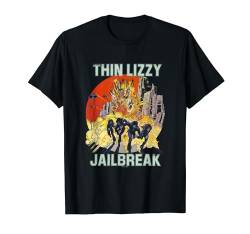 Thin Lizzy - Jailbreak Explosion Black T-Shirt von Thin Lizzy Official