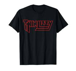 Thin Lizzy – Life Red Logo T-Shirt von Thin Lizzy Official