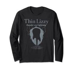 Thin Lizzy – Lightning Guitar Langarmshirt von Thin Lizzy Official