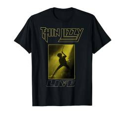 Thin Lizzy – Live Yellow Boxed T-Shirt von Thin Lizzy Official