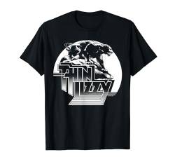 Thin Lizzy – Night Life Panther Circle T-Shirt von Thin Lizzy Official