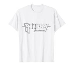 Thin Lizzy – Super Hero Black Logo T-Shirt von Thin Lizzy Official