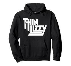 Thin Lizzy – White Stacked Logo Pullover Hoodie von Thin Lizzy Official