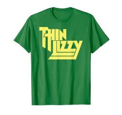 Thin Lizzy – Yellow Logo T-Shirt von Thin Lizzy Official