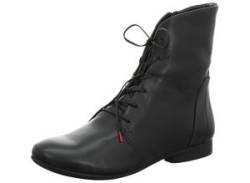 Stiefelette THINK "GUAD2" Gr. 37, schwarz (schwarz kombiniert) Damen Schuhe Reißverschlussstiefeletten von Think!