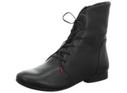 Stiefelette THINK "GUAD2" Gr. 38, schwarz (schwarz kombiniert) Damen Schuhe Reißverschlussstiefeletten von Think!