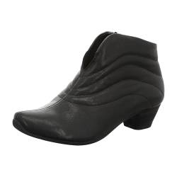 THINK! Damen AIDA leder gefütterte nachhaltige nachhaltige Stiefelette, 0000 SCHWARZ, 36 EU von Think!