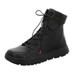 THINK! Damen COMODA chromfrei gegerbte Schurwolle Schneestiefel, 0000 SCHWARZ, 38 EU von Think!