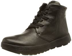 THINK! Damen COMODA chromfrei gegerbte nachhaltige Stiefelette, 0000 SCHWARZ, 36 EU von Think!