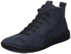 THINK! Damen DUENE chromfrei gegerbte nachhaltige Wechselfußbett Slipper, 8020 Navy, 38 EU von Think!