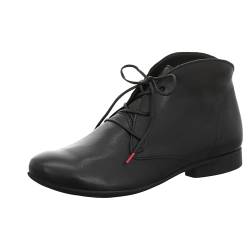 THINK! Damen Guad chromfrei gegerbte Leder gefütterte Stiefelette, 0000 SCHWARZ, 42.5 EU von Think!