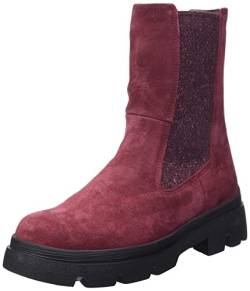 THINK! Damen KANGAE Leder gefütterte nachhaltige Chelsea-Boots, 5000 Merlot, 36 EU von Think!