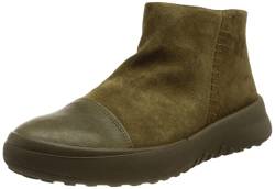 THINK! Damen KUSABI Leder gefütterte nachhaltige Boots, 7000 Olive/Kombi, 38 EU von Think!