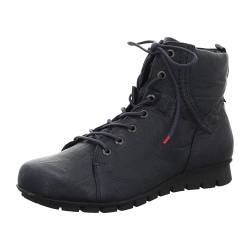 THINK! Damen Menscha Chromfrei gegerbte, Lodenfutter Stiefelette, 8000 Navy, 37.5 EU von Think!