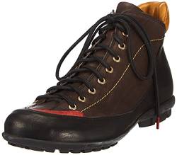 THINK! Herren Kong nachhaltige Leder gefütterte Stiefelette, 0010 SZ/Kombi, 42 EU von Think!