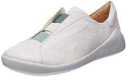 Think! Damen Duene_3-000766 Chromfrei Gegerbte Nachhaltige Wechselfußbett Slipper, 1000 Bianco, 36 EU von Think!