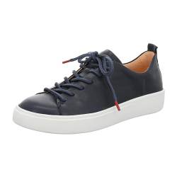 Think Damen GRING chromfrei gegerbte nachhaltige Wechselfußbett Sneaker, Navy 8010, 37.5 EU von Think!