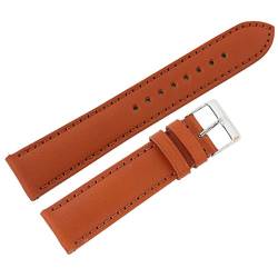 [Einfaches Entfernen des Armbands 20 mm] Brauner Ledergürtel für Herren und Damen für Armbanduhr. von Thomas Alexandre