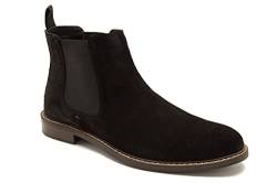 Thomas Crick Herren Bateman Chelsea Boots, Black, 41 EU von Thomas Crick