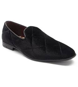 Thomas Crick Herren Gamble Flacher Slipper, Schwarz, 40.5 EU von Thomas Crick