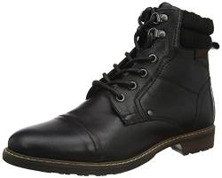 Thomas Crick Herren Hardy Biker Boots, Black, 41 EU von Thomas Crick