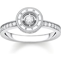 THOMAS SABO Fingerring Thomas Sabo Damen-Damenring 925er Silber Zirkonia, Zirkonia von Thomas Sabo