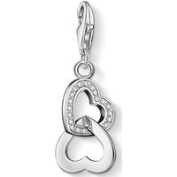 THOMAS SABO Kettenanhänger Thomas Sabo Damen-Charm 925er Silber 22 Zirkonia von Thomas Sabo