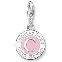 THOMAS SABO Kettenanhänger Thomas Sabo Damen-Charm Silber, Emaille von Thomas Sabo