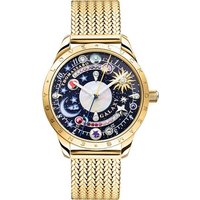 THOMAS SABO Quarzuhr COSMIC AMULET, Armbanduhr, Damenuhr, Zirkonia, Herz, Mond, Sterne von Thomas Sabo