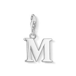 Thomas Sabo Damen Charm-Anhänger M Buchstabe Charm Club 925 Sterling Silber 0187-001-12 von Thomas Sabo