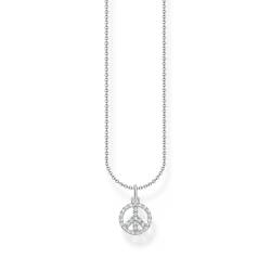 Thomas Sabo KE2175-051-14-L45v Silber-Collier für Damen Peace von Thomas Sabo