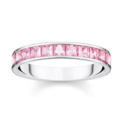 Thomas Sabo TR2358-051-9 Bandring für Damen Pinkfarbene Steine von Thomas Sabo