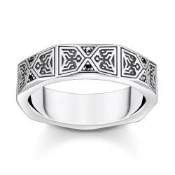 Thomas Sabo TR2432-643-11 Herren-Ring mit Schwarzen Steinen von Thomas Sabo