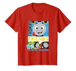 Kinder Thomas T-Shirt, Always Together, viele Größen+Farben T-Shirt von Thomas und seine Freunde