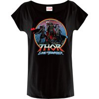 Thor Hero Logo Damen Loose-Shirt schwarz von Thor