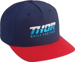 Thor MX Motocross Segment Snapback Kappe Hat Cap rot navy von Thor