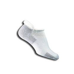 Thorlo Unisex running socks, White/Platnum, M EU von Thorlos