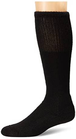 thorlos Unisex MCB Combat Thick Padded Sock, Black, Medium von Thorlos