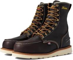 Thorogood 8 Inch Moc Toe WP Safety Mens - Briar Pitstop - 42.5 EU von Thorogood