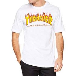 Thrasher Herren T-Shirt Flame T-Shirt von Thrasher
