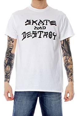Thrasher Herren T-Shirt Skate And Destroy T-Shirt von Thrasher