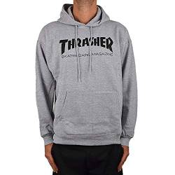 Thrasher Hometown heather grey Hooded Größe XL von Thrasher