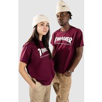 Thrasher Skate Mag T-Shirt maroon von Thrasher