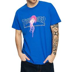 Thrasher T-Shirt Atlantic Drift (royal) XL von Thrasher