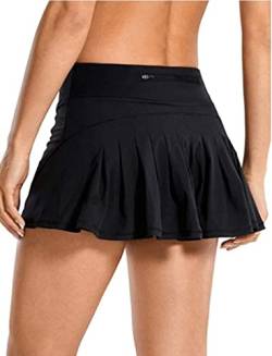 ThreeH Damen Tennis Golf Röcke hoch taillierte Sport Athletic Skorts Rock mit Shorts Taschen von ThreeH